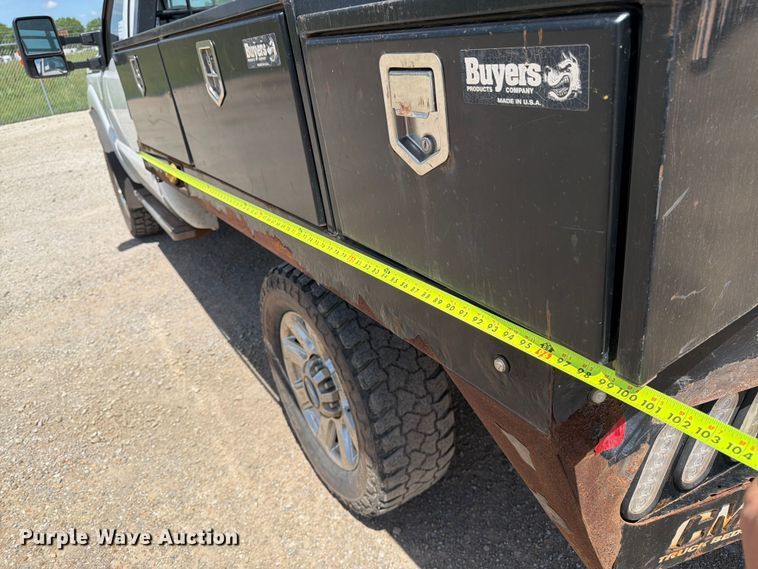image for item EA4912 2015 Ford F250 Super Duty flatbed pickup truck
