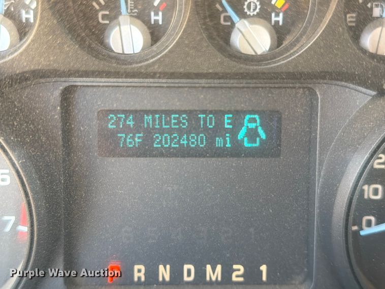 image for item EA4913 2012 Ford F250 Super Duty Ext. Cab pickup truck