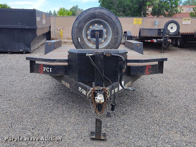 image for item ED0106 2016 Belshe Durabuilt CH14-20 utility trailer