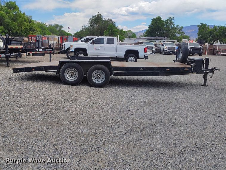 image for item ED0106 2016 Belshe Durabuilt CH14-20 utility trailer