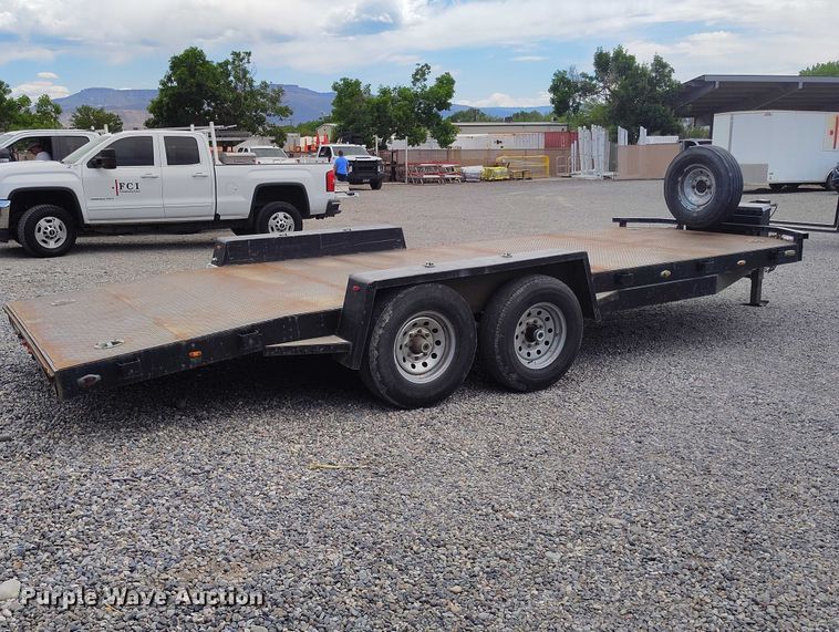 image for item ED0106 2016 Belshe Durabuilt CH14-20 utility trailer