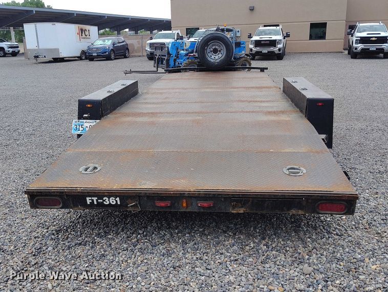 image for item ED0106 2016 Belshe Durabuilt CH14-20 utility trailer