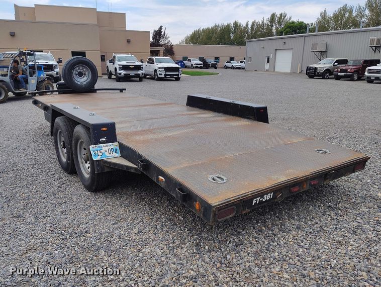 image for item ED0106 2016 Belshe Durabuilt CH14-20 utility trailer