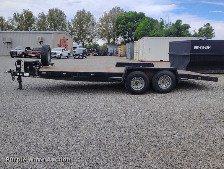 image for item ED0106 2016 Belshe Durabuilt CH14-20 utility trailer