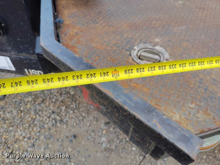 image for item ED0106 2016 Belshe Durabuilt CH14-20 utility trailer