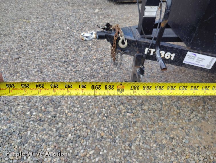 image for item ED0106 2016 Belshe Durabuilt CH14-20 utility trailer