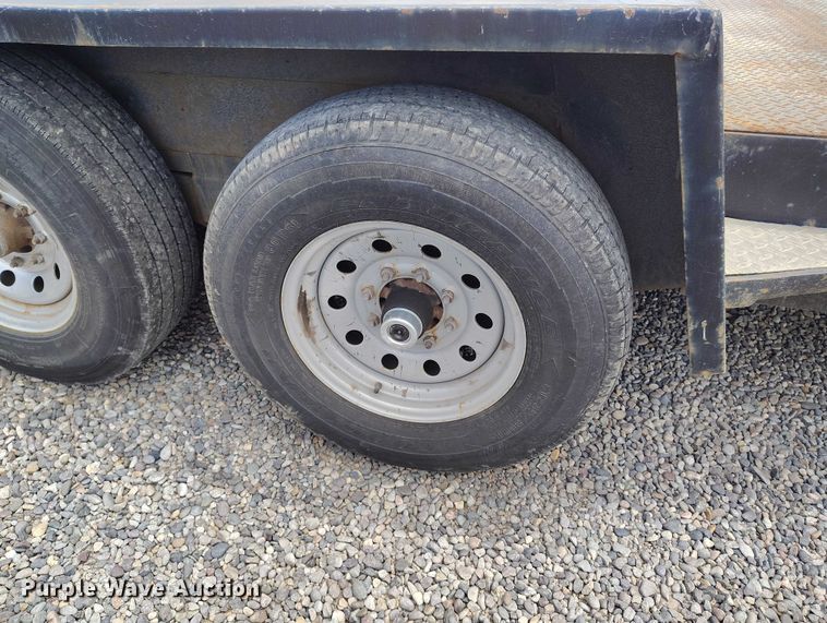 image for item ED0106 2016 Belshe Durabuilt CH14-20 utility trailer