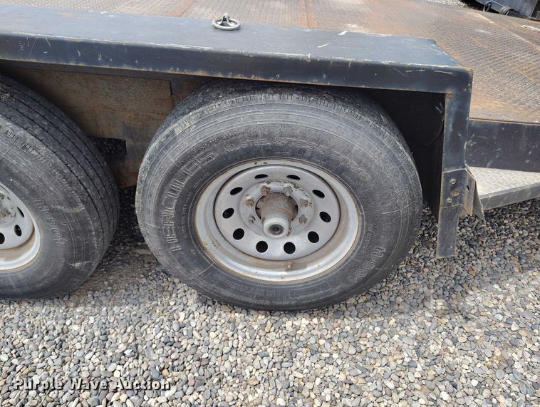 image for item ED0106 2016 Belshe Durabuilt CH14-20 utility trailer