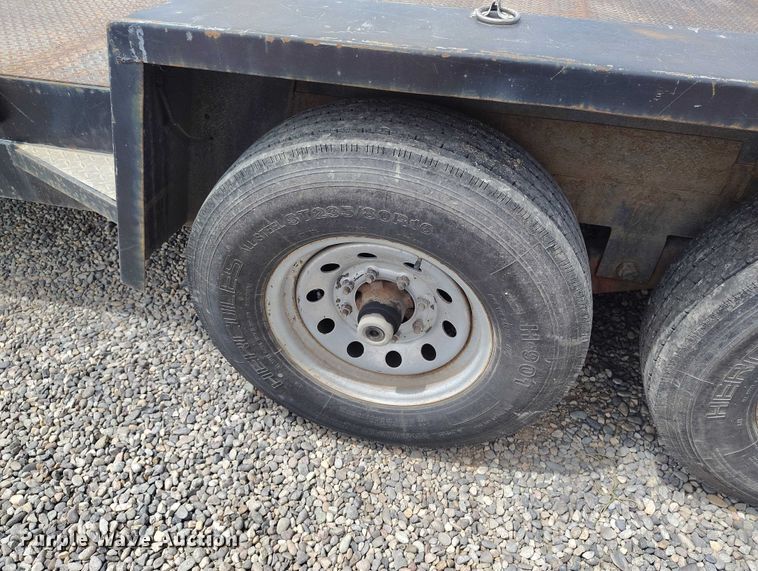 image for item ED0106 2016 Belshe Durabuilt CH14-20 utility trailer
