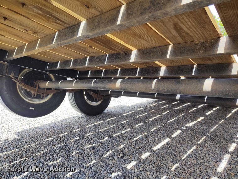 image for item ED0107 2007 H&H FD 306 tilt deck utility trailer