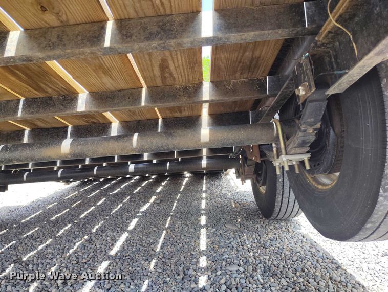 image for item ED0107 2007 H&H FD 306 tilt deck utility trailer