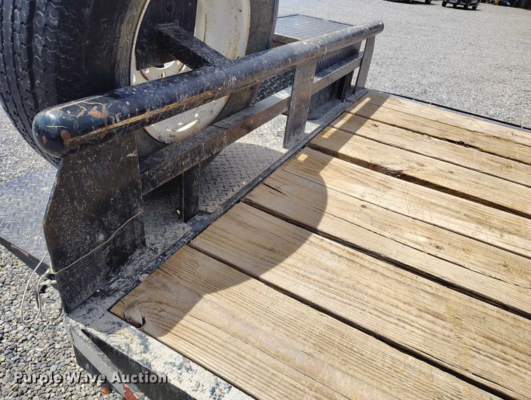 image for item ED0107 2007 H&H FD 306 tilt deck utility trailer