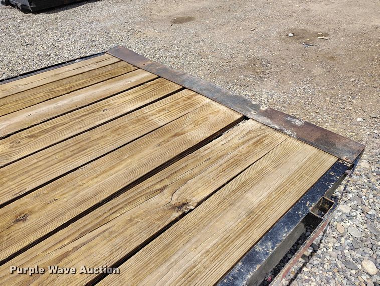 image for item ED0107 2007 H&H FD 306 tilt deck utility trailer