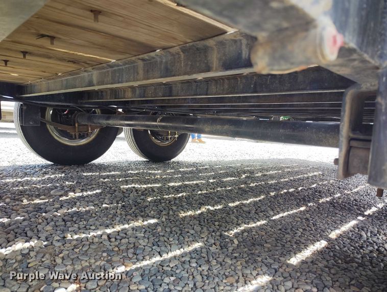 image for item ED0107 2007 H&H FD 306 tilt deck utility trailer