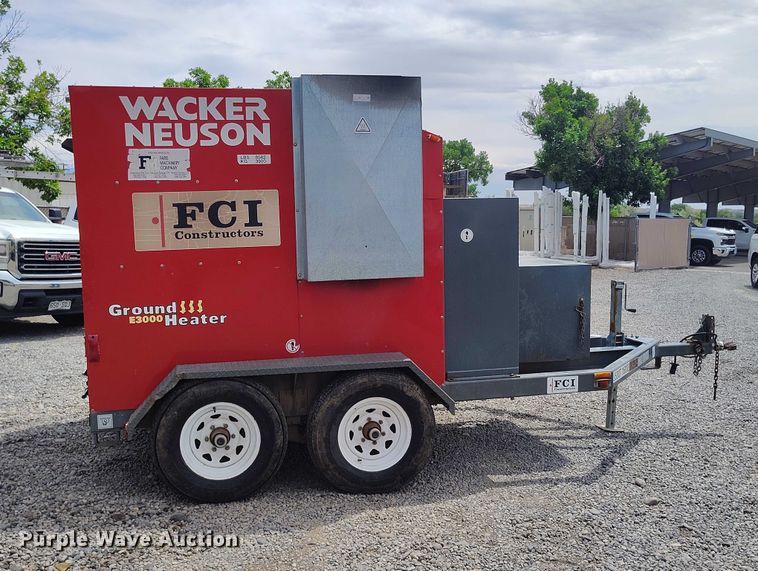 image for item ED0108 2011 Wacker Neuson E3000 ground heater