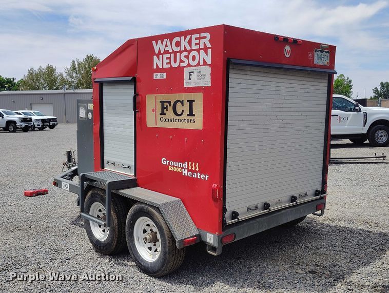 image for item ED0108 2011 Wacker Neuson E3000 ground heater