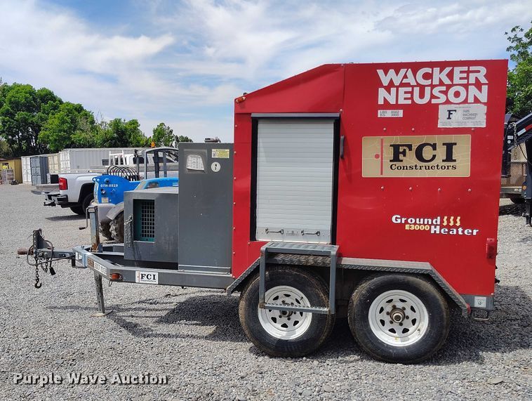 image for item ED0108 2011 Wacker Neuson E3000 ground heater