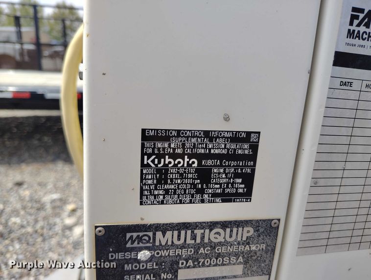 image for item ED0109 2006 Wacker Neuson E3000 ground heater