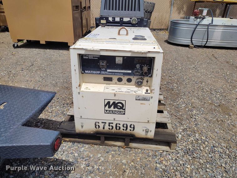 image for item ED0110 Multiquip Whisperwatt 7009 generator