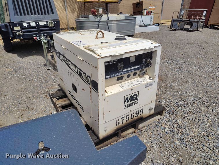 image for item ED0110 Multiquip Whisperwatt 7009 generator