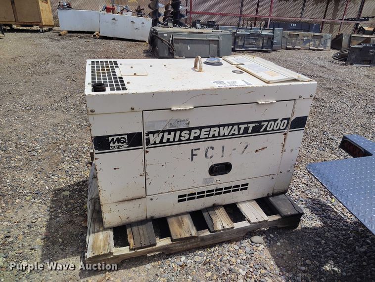 image for item ED0110 Multiquip Whisperwatt 7009 generator