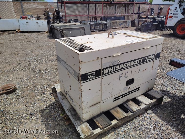 image for item ED0110 Multiquip Whisperwatt 7009 generator