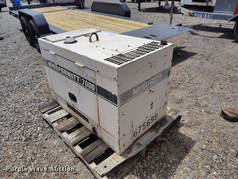 image for item ED0110 Multiquip Whisperwatt 7009 generator