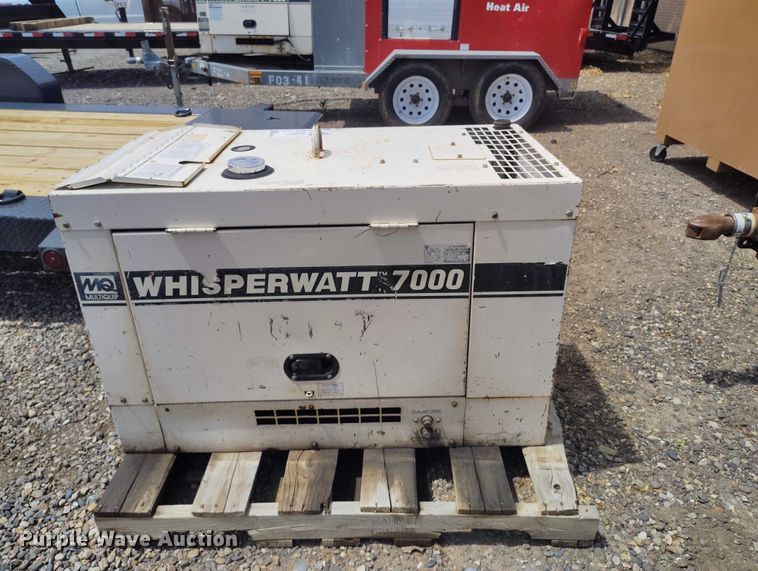 image for item ED0110 Multiquip Whisperwatt 7009 generator