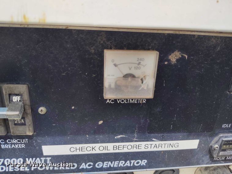 image for item ED0110 Multiquip Whisperwatt 7009 generator