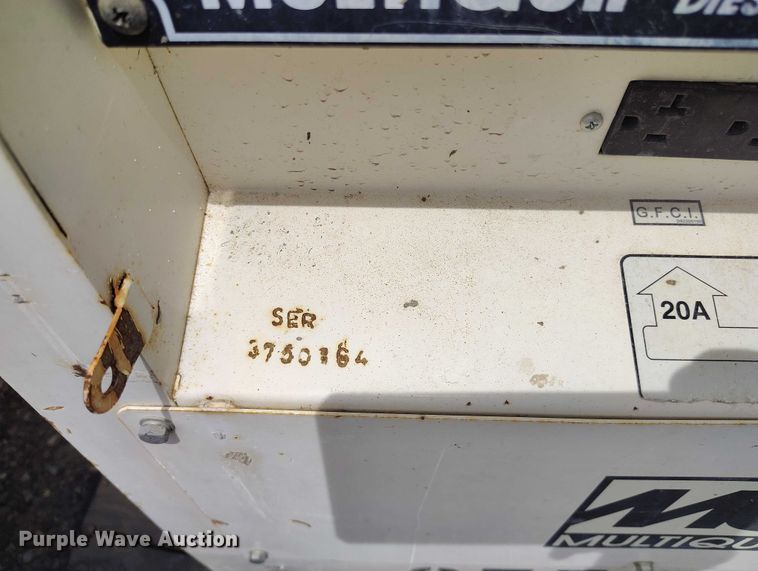 image for item ED0110 Multiquip Whisperwatt 7009 generator