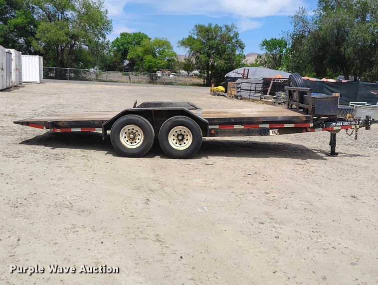 image for item ED0112 2007 H&H FD 306 utility trailer