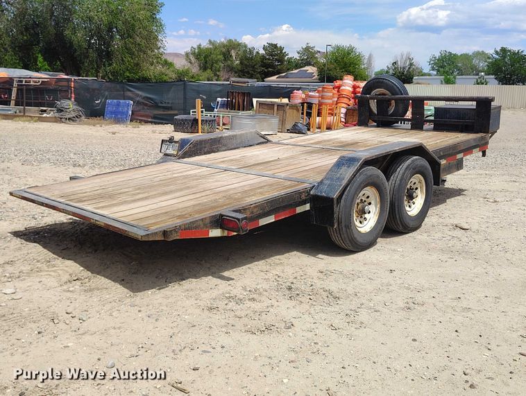 image for item ED0112 2007 H&H FD 306 utility trailer
