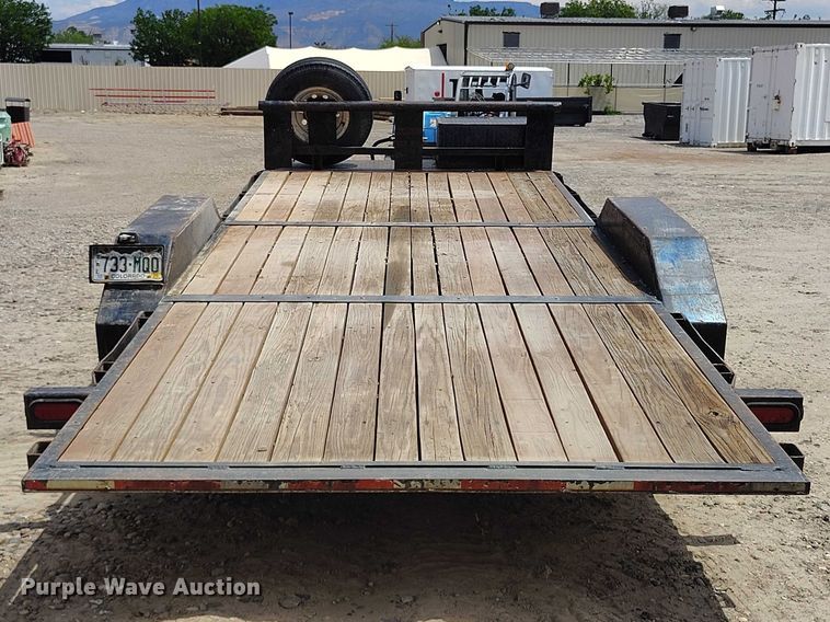 image for item ED0112 2007 H&H FD 306 utility trailer