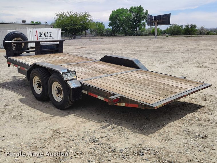image for item ED0112 2007 H&H FD 306 utility trailer