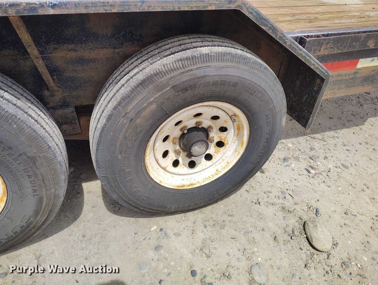 image for item ED0112 2007 H&H FD 306 utility trailer