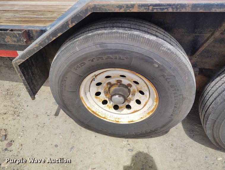 image for item ED0112 2007 H&H FD 306 utility trailer