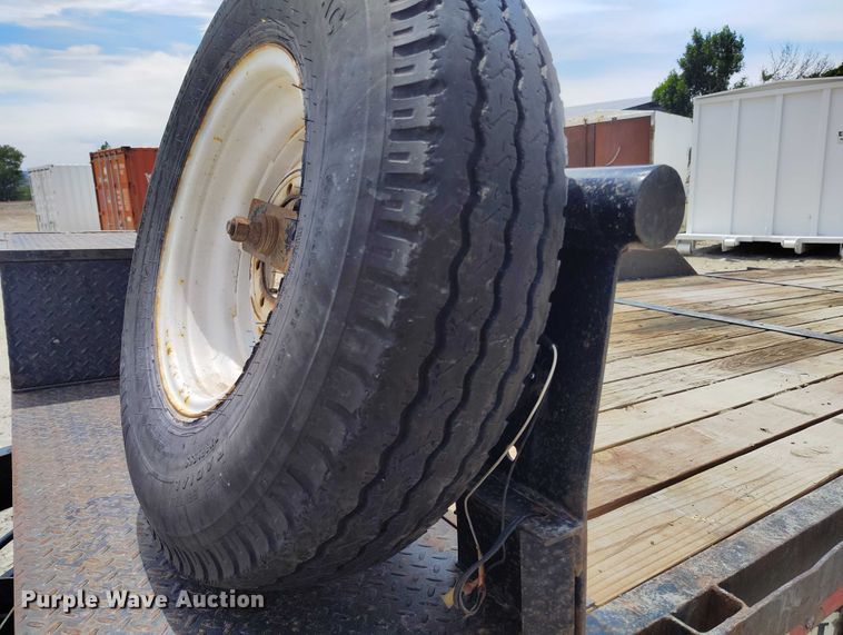 image for item ED0112 2007 H&H FD 306 utility trailer