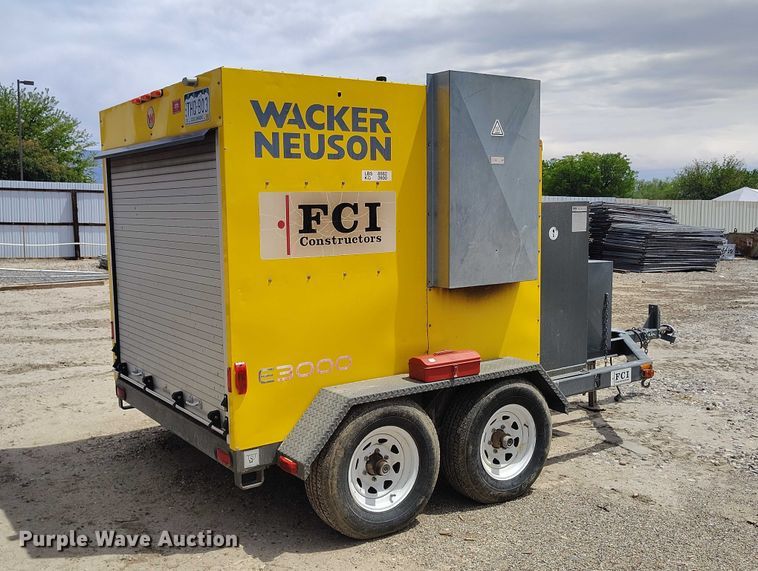 image for item ED0113 2012 Wacker Neuson E3000 ground heater