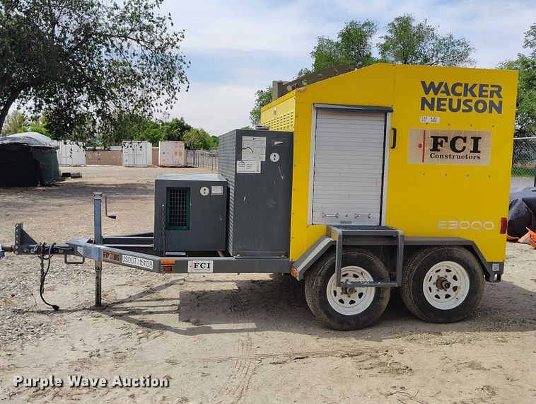 image for item ED0113 2012 Wacker Neuson E3000 ground heater