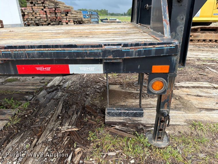image for item ED5223 2018 Top Hat GN240-25X8.5-24E-F flatbed trailer
