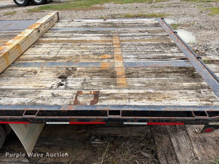 image for item ED5223 2018 Top Hat GN240-25X8.5-24E-F flatbed trailer