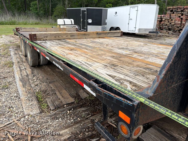 image for item ED5223 2018 Top Hat GN240-25X8.5-24E-F flatbed trailer