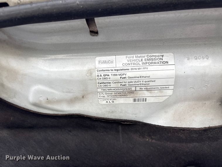 image for item EF1158 2016 Ford Transit 150 van