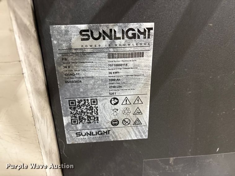 image for item EF1187 2018 Crown RC5545-40 forklift