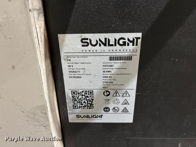 image for item EF1191 2017 Crown RC5545-40 forklift