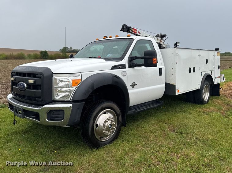image for item EF2475 2014 Ford F550 Super Duty utility / service truck