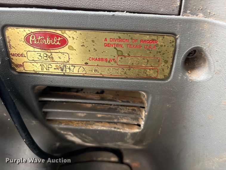 image for item EG9023 2012 Peterbilt 384 toter Truck