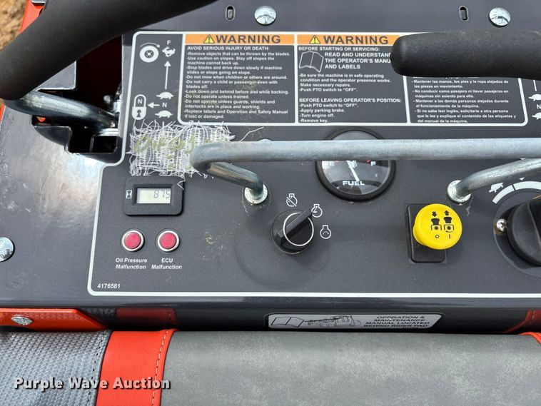 image for item EM0098 2024 Kubota SZ26NC- 52-2 ZTR lawn mower