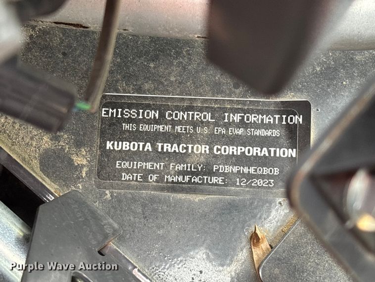 image for item EM0098 2024 Kubota SZ26NC- 52-2 ZTR lawn mower