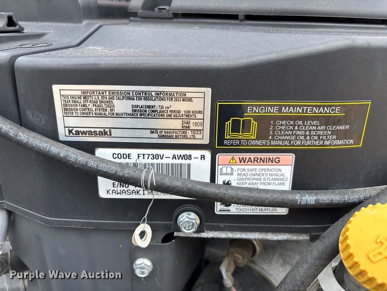 image for item EM0098 2024 Kubota SZ26NC- 52-2 ZTR lawn mower
